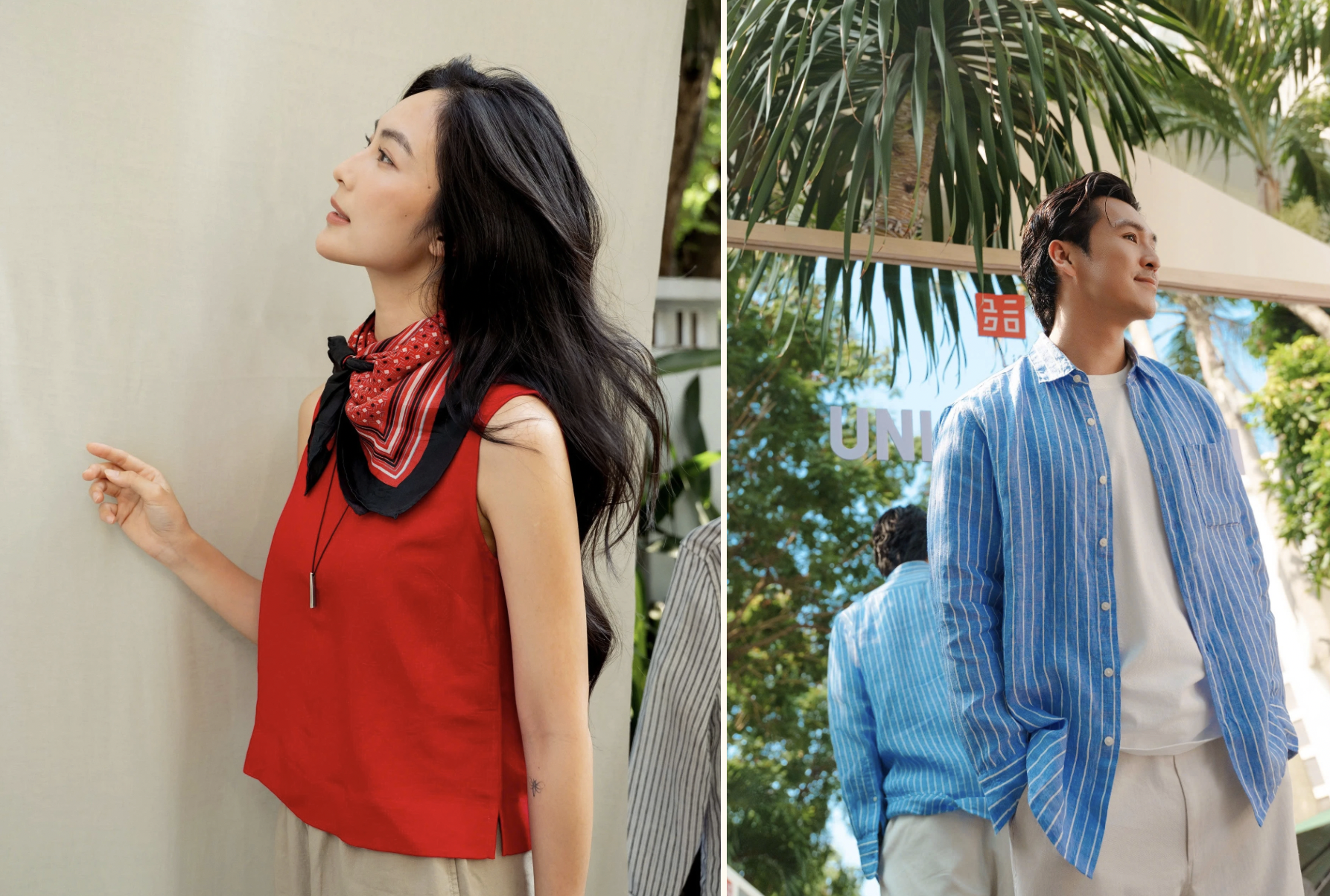 Áo linen giúp ngày nắng nóng trở nên 'dễ thở'