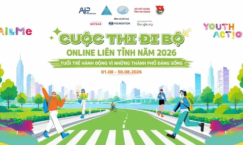 Tuổi trẻ hành động vì những thành phố đáng sống: Phát động Cuộc thi đi bộ online liên tỉnh tại khu vực Đồng bằng sông Cửu Long năm 2026