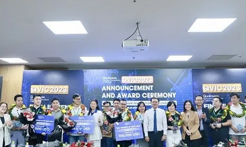 Qualcomm công bố kết quả chung cuộc chương trình Thử thách Đổi mới sáng tạo Qualcomm Việt Nam 2023