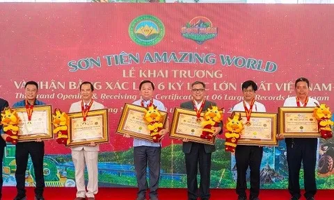 Sơn Tiên ra mắt Sơn Tiên Amazing World nâng tổng số 11 kỷ lục vào mùng 01 Tết Gíap Thìn