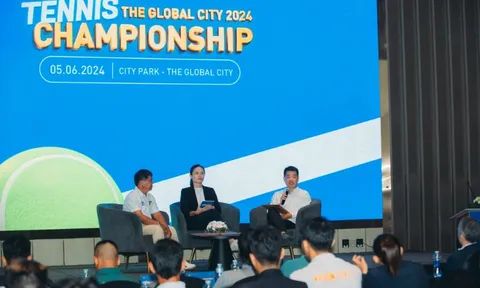 Giải Vô địch quần vợt The Global City 2024 thu hút nhiều tay vợt đẳng cấp