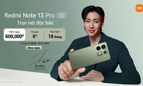 Xiaomi ra mắt Redmi Note 13 Pro 5G phiên bản màu Xanh Olive
