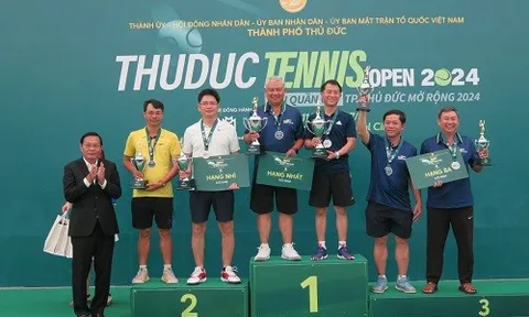 TP HCM: Lễ trao giải Quần vợt TP. Thủ Đức Mở Rộng 2024