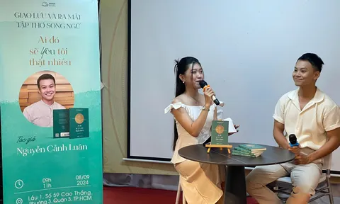 Tác giả Nguyễn Cảnh Luân ra mắt tập thơ song ngữ “Ai Đó Sẽ Yêu Tôi Thật Nhiều”