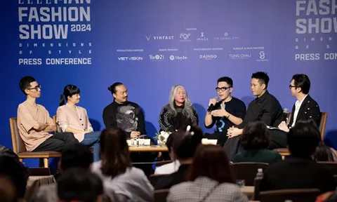 Thiết kế tại ELLEMan Fashion Show 2024 ứng dụng AI vẽ nhanh