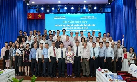 Hội thảo khoa học "Quản lý hạ tầng kỹ thuật đáp ứng yêu cầu chuỗi cung ứng hàng hóa phục vụ phát triển công nghiệp vùng Đông Nam Bộ"