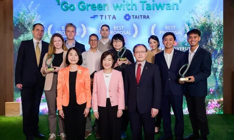 Taiwan Excellence công bố top 3 đề án chiến thắng toàn cầu cuộc thi “Go Green With Taiwan”