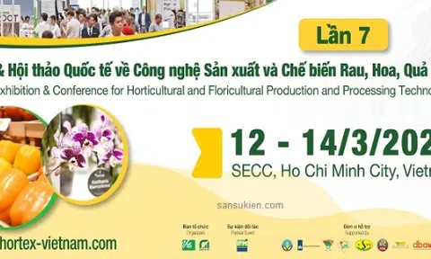 Đầu tháng 3 diễn ra Retailer Workshop chuyên đề hoa tại Hortex Vietnam 2025