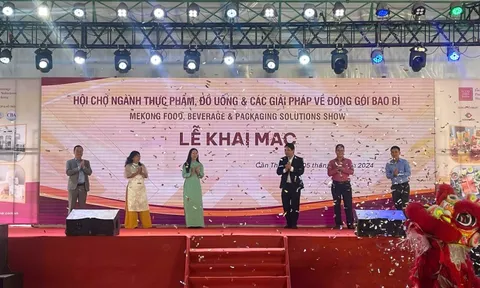 Chính thức khai mạc Hội chợ ngành Thực phẩm - Đồ uống và giải pháp về đóng gói bao bì