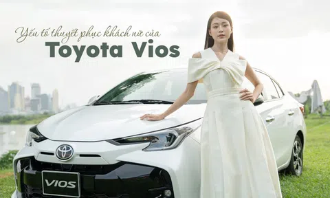 Yếu tố thuyết phục khách nữ của Toyota Vios