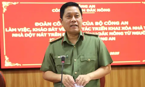Bộ Công an hỗ trợ Đắk Nông 30 tỷ đồng xây 500 căn nhà cho hộ nghèo, cận nghèo