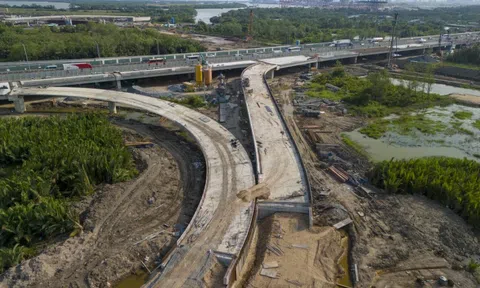 Toàn cảnh gần 14 km đường Vành đai 3 qua TP Thủ Đức thông xe cuối năm