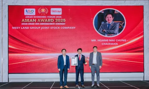 Chủ tịch Hoàng Mai Chung được vinh danh Top 10 Nhà lãnh đạo giỏi ASEAN Award 2025