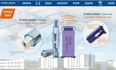Kim chích an toàn SteriLance được sử dụng trong hệ thống bệnh viện công Thái Lan