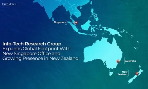 Info-Tech Research Group Công Bố Văn Phòng tại Singapore khi Tiếp Tục Mở Rộng Hoạt Động Ra Toàn Cầu