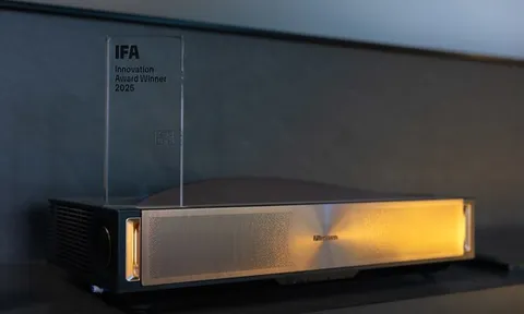 Hisense giành được 9 giải thưởng tại IFA Innovation Awards 2025, khẳng định vị thế dẫn đầu trong lĩnh vực công nghệ hiển thị và giải pháp sống thông minh