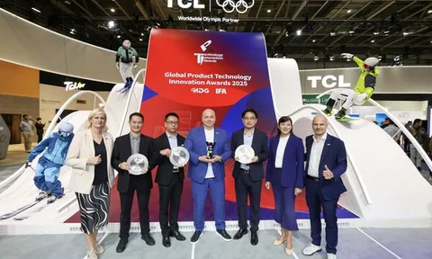TCL giành được nhiều giả thưởng danh giá tại IFA 2025 với các giải pháp sống thông minh tiên tiến
