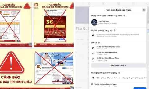 Phú Quý, Bảo Tín Minh Châu cảnh báo tình trạng lừa đảo qua Facebook