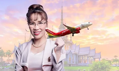 Tỷ phú Nguyễn Thị Phương Thảo làm được điều mà chưa hãng bay giá rẻ nào tại Thái Lan làm được