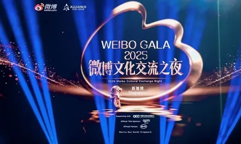 Đêm giao lưu văn hóa Weibo 2025 tại Singapore thúc đẩy cộng hưởng văn hóa toàn cầu