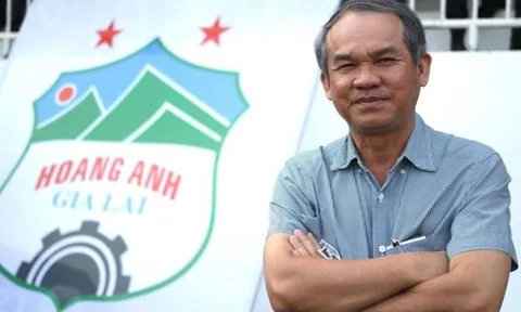 Bầu Đức lặng lẽ đổi lại logo cho Hoàng Anh Gia Lai
