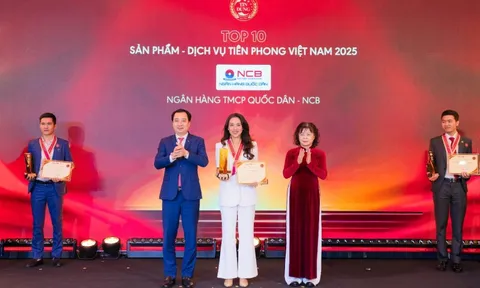 NCB Visa “Tự Hào” lọt Top 10 Sản phẩm - Dịch vụ Tiên phong 2025