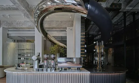 Quán cafe tân cổ điển trong tòa nhà trăm tuổi ở Thượng Hải