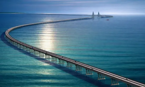 Cận cảnh thiết kế đường vượt biển Cần Giờ - Vũng Tàu