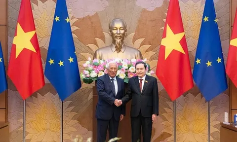 Chủ tịch Quốc hội hội kiến Chủ tịch Hội đồng Châu Âu Antonio Costa