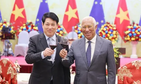 Tiệc chiêu đãi trọng thể Chủ tịch Hội đồng châu Âu