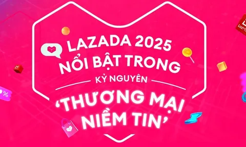 Lazada 2025 nổi bật trong kỷ nguyên ‘Thương mại niềm tin’