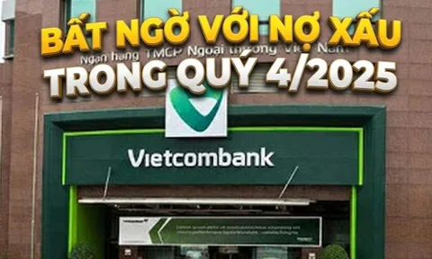 Đẳng cấp như Vietcombank: Tất cả các nhóm nợ xấu đều giảm rất mạnh