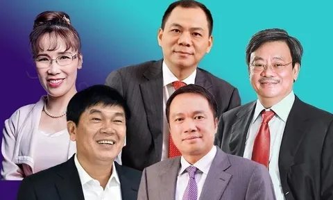 10 tỷ phú giàu nhất sàn chứng khoán Việt năm Ất Tỵ 2025