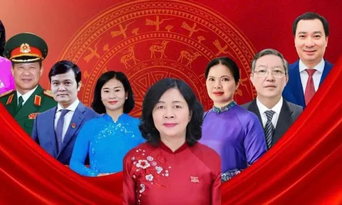 Chủ tịch và các vị Ủy viên Đoàn Chủ tịch Ủy ban Trung ương MTTQ Việt Nam ứng cử đại biểu Quốc hội khoá XVI