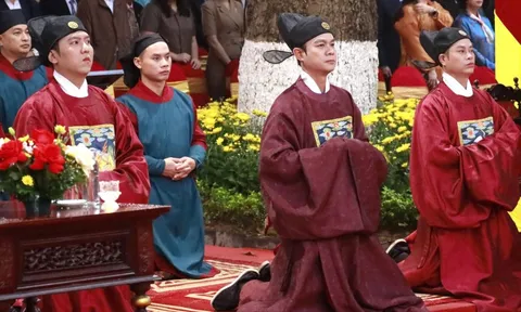 Khai xuân tại Hoàng thành Thăng Long tiếp nối mạch nguồn ngàn năm