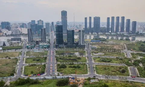 Khu đất dự kiến xây tòa tháp 99 tầng ở Thủ Thiêm