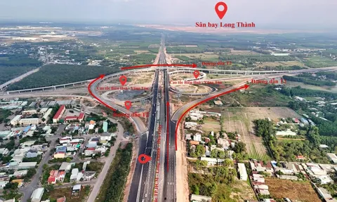 'Chạy nước rút' kết nối hạ tầng sân bay Long Thành
