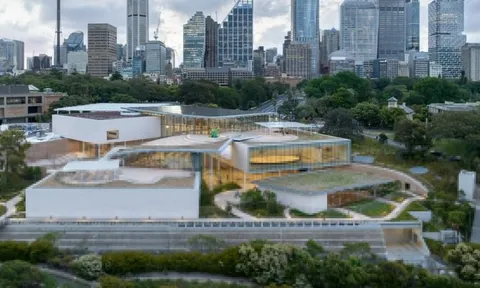 Phòng trưng bày hài hòa với tự nhiên ở Sydney