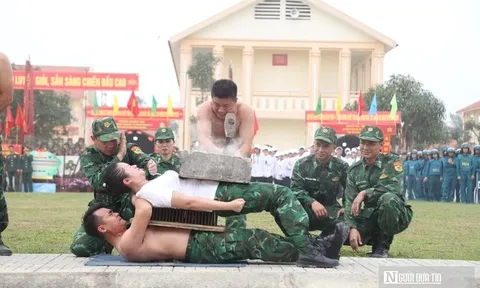 Mãn nhãn màn phô diễn sức mạnh của lực lượng vũ trang Nghệ An