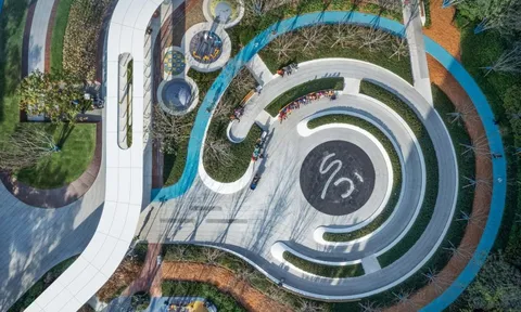 Không gian xanh của công viên bỏ túi ở Thượng Hải