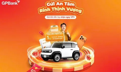 GPBank ưu đãi “mạnh tay” cho khách hàng gửi tiết kiệm, tăng tốc huy động vốn đầu năm 2026