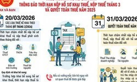 Thuế TP.HCM có thông báo quan trọng về khai thuế, quyết toán thuế