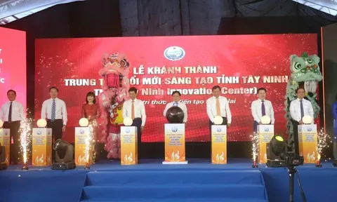 Tây Ninh khánh thành Trung tâm Đổi mới sáng tạo, kích hoạt hệ sinh thái công nghệ