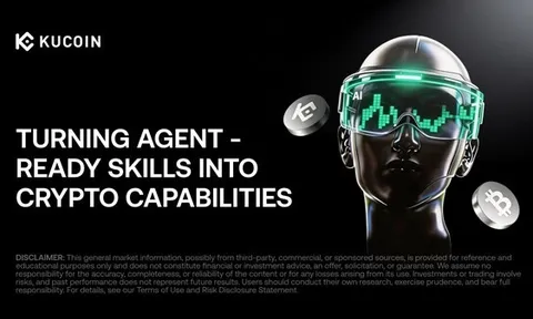 KuCoin ra mắt Skills Hub, biến các kỹ năng sẵn sàng cho tác nhân AI thành giải pháp tiền mã hóa