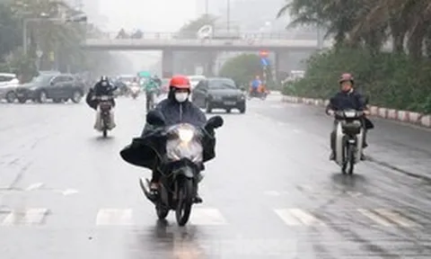 Dự báo thời tiết 22/3: Không khí lạnh dồn dập tràn xuống, Bắc Bộ sương mù dày đặc kèm mưa rào