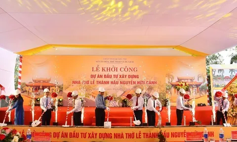 Khởi công xây dựng nhà thờ Lễ Thành hầu Nguyễn Hữu Cảnh