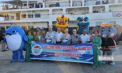 Đón tàu du lịch quốc tế cập cảng Quy Nhơn