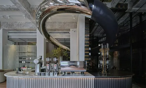 Quán cafe tân cổ điển trong tòa nhà trăm tuổi ở Thượng Hải