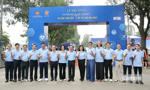 "Khỏe mạnh là nền tảng vững chắc để xây dựng đất nước hùng cường"