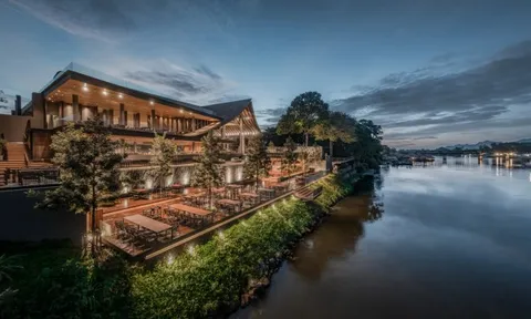 Nhà hàng được lấy cảm hứng từ cung điện ở Thái Lan